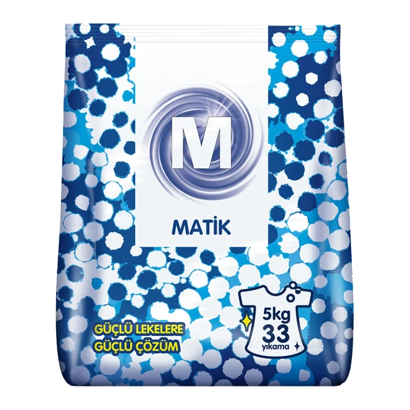 Migros Matik 5 Kg 33 Yıkama (8'li Paket) ürün görseli 1