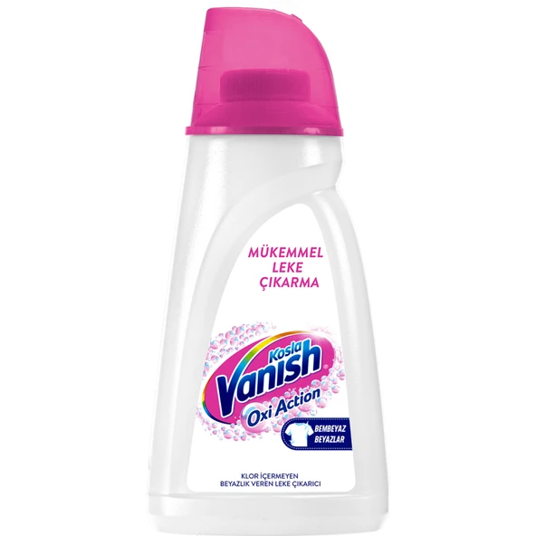 Vanish Kosla Leke Çıkarıcı Sıvı Beyaz 1 L (4'li Paket) ürün görseli 1
