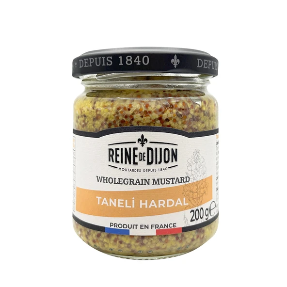 Reine De Dijon Taneli Hardal 200 G (4'li Paket) ürün görseli 1