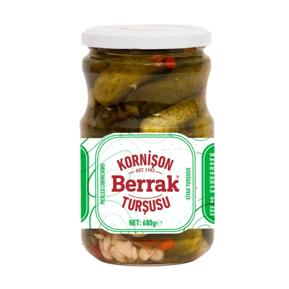 Berrak Kornişon Turşu 680 G (7'li Paket) ürün görseli 1