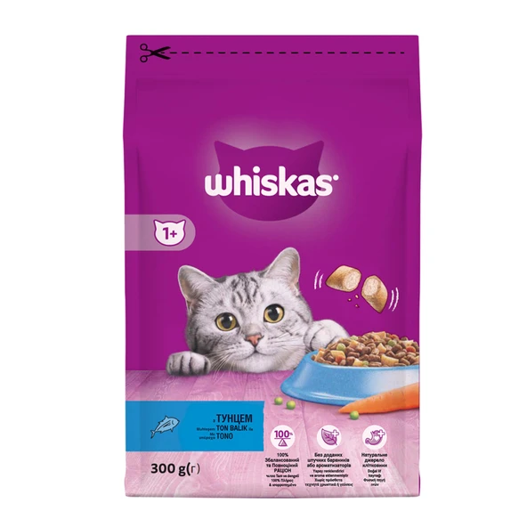 Whiskas Ton Balıklı Kuru Mama 300 G (6'li Paket) ürün görseli 1