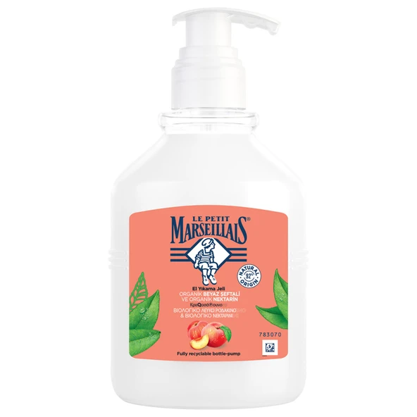 Le Petit Marseillais Şeftali Sıvı Sabun 500 Ml (8'li Paket) ürün görseli 1