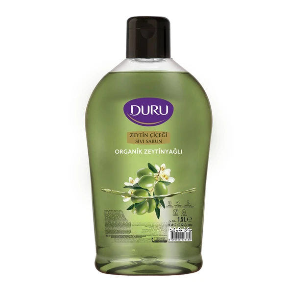 Duru Sıvı Sabun Zeytinyağlı 1,5L (4'li Paket) ürün görseli 1