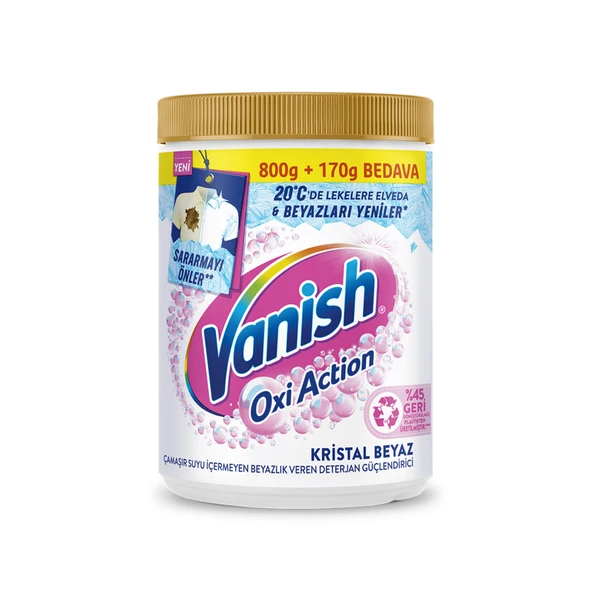 Vanish Multipower Toz Beyaz 970 G (2'li Paket) ürün görseli 1