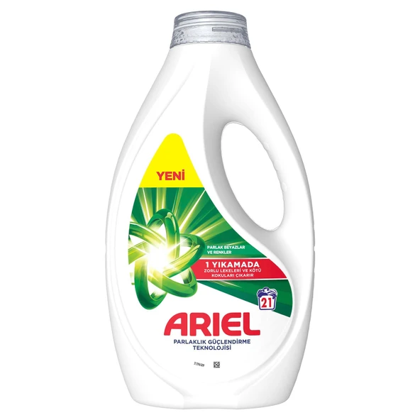 Ariel Sıvı Çamaşır Deterjanı Beyazlar ve Renkliler 21 Yıkama 945 Ml (7'li Paket) ürün görseli 1