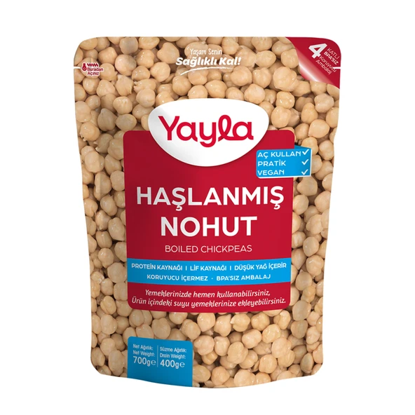 Yayla Haşlanmış Nohut 700 G (7'li Paket) ürün görseli 1
