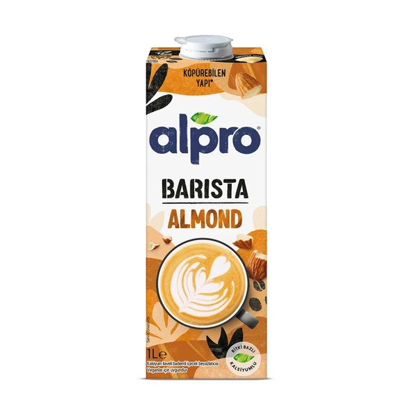 Alpro Barista Bademli İçecek 1 L (4'li Paket) ürün görseli 1