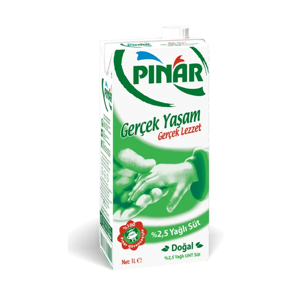 Pınar Süt %2,5 Yağlı 1 L (8'li Paket) ürün görseli 1