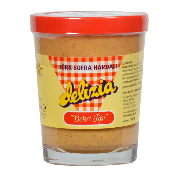 Delizia Bekri Tipi Hardal 150 G (6'li Paket) ürün görseli 1