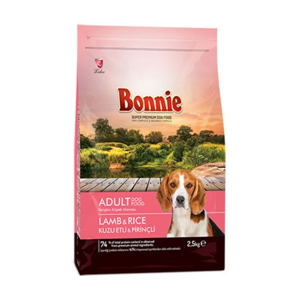 Bonnie Yetişkin Kuru Köpek Maması 2,5 Kg (3'li Paket) ürün görseli 1