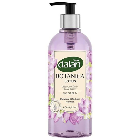 Dalan Botanica Lotus Sıvı Sabun 500 Ml (8'li Paket) ürün görseli 1