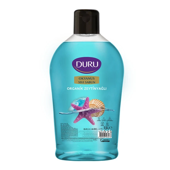 Duru Sıvı Sabun Okyanus Tazeliği 1,5L (4'li Paket) ürün görseli 1