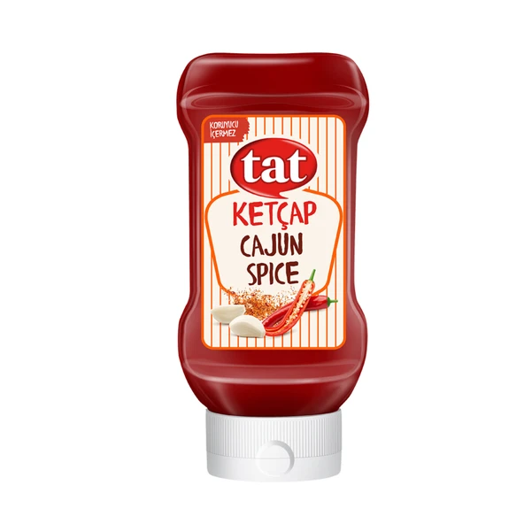 Tat Ketçap Cajun Spice 380 G (8'li Paket) ürün görseli 1