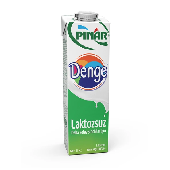 Pınar Denge Laktozsuz Süt 1 L (7'li Paket) ürün görseli 1