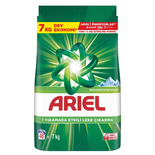 Ariel Dağ Esintisi Beyazlar 7 Kg (4'li Paket) ürün görseli 1