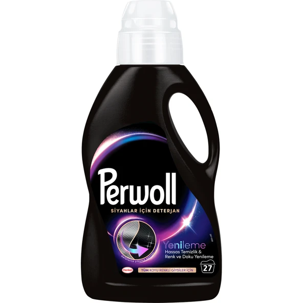 Perwoll Siyah Sıvı Deterjan 1.485 L (7'li Paket) ürün görseli 1