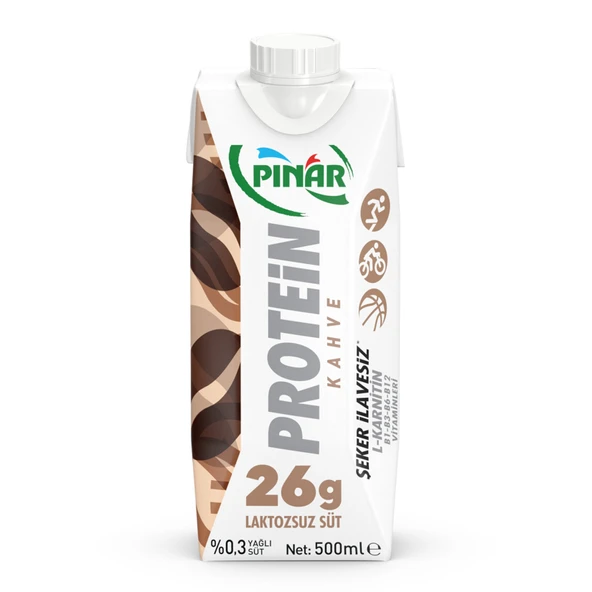 Pınar Protein Kahveli Süt 500 ml (6'li Paket) ürün görseli 1