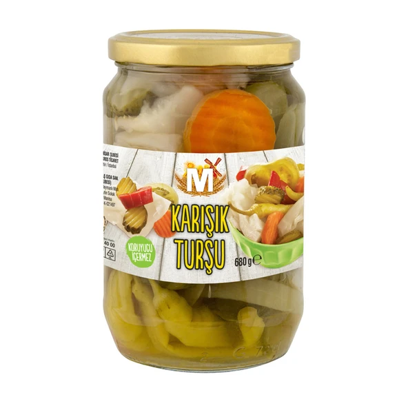 Migros Karışık Turşu 680 G (7'li Paket) ürün görseli 1