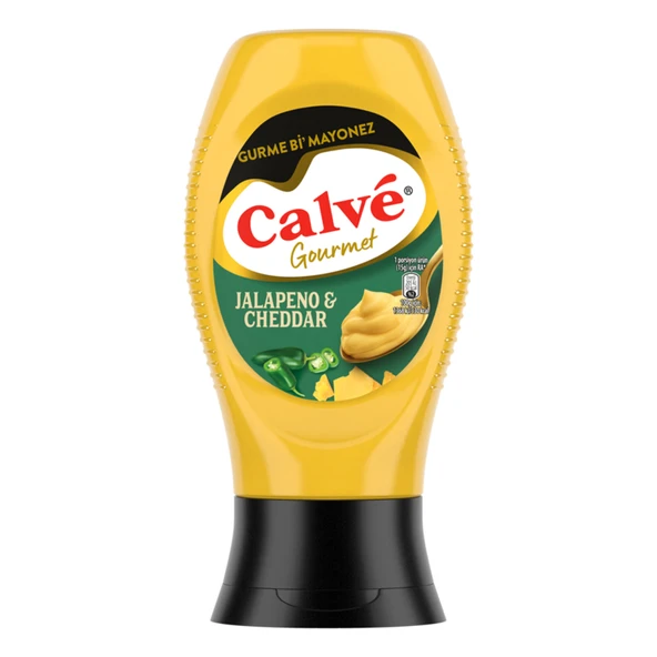 Calve Gurme Mayonez Jalapeno Cheddar 240 G (4'li Paket) ürün görseli 1