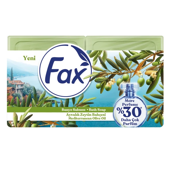 Fax Ayvalık Zeytinyağı Kalıp Sabun 4x150 G (5'li Paket) ürün görseli 1