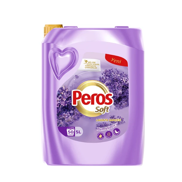Peros Soft Lavanta Bahçesi Yumuşatıcı 5 L (7'li Paket) ürün görseli 1