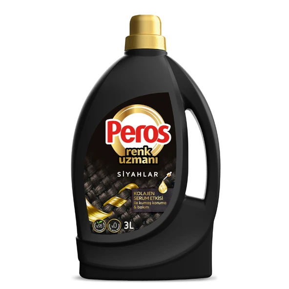 Peros Sıvı Bakım Renk Uzmanı Siyahlar 3 L (3'li Paket) ürün görseli 1