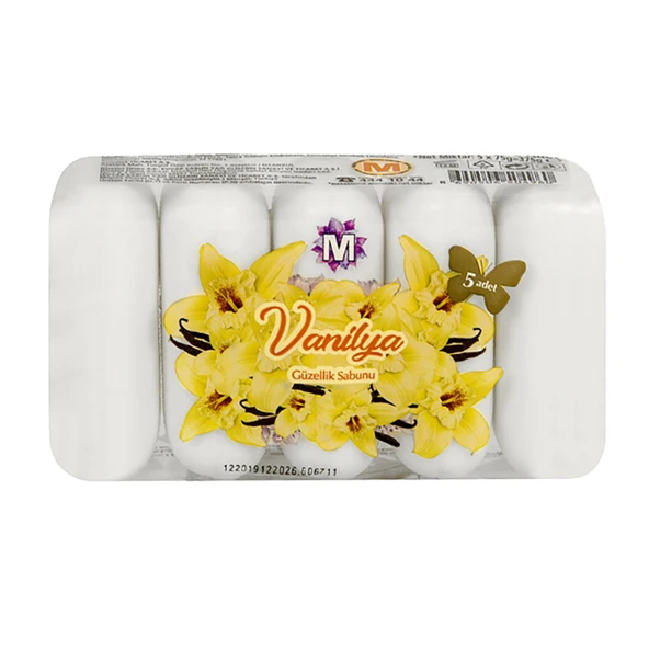 Migros Güzellik Sabunu Vanilya 5 x 75 G (6'li Paket) ürün görseli 1