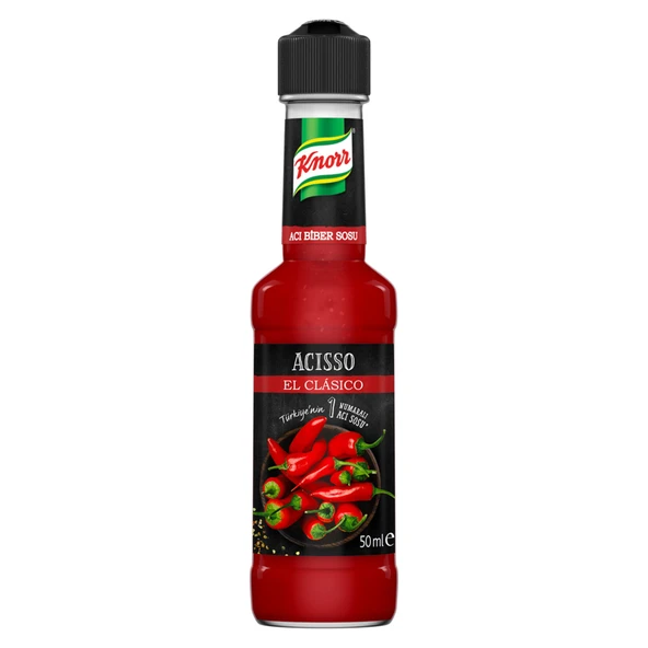 Knorr Acısso Acı Biber Sosu 50 Ml (4'li Paket) ürün görseli 1