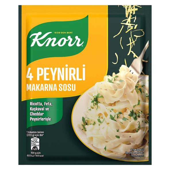 Knorr 4 Peynirli Makarna Sosu 50 G (6'li Paket) ürün görseli 1