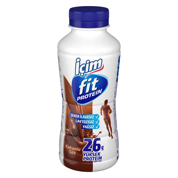 İçim Fit Protein Kakaolu Laktozsuz Süt 400 Ml (6'li Paket) ürün görseli 1