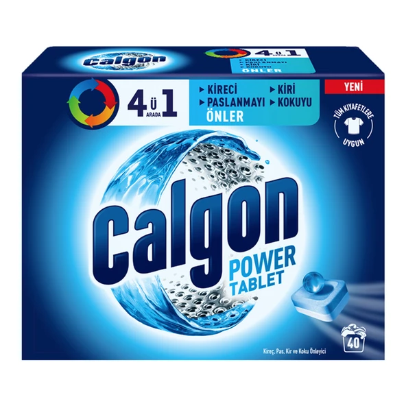 Calgon Kireç Önleyici Tablet 40 Adet (3'li Paket) ürün görseli 1