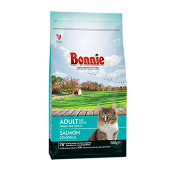 Bonnie Seafood Adult Kuru Kedi Maması 500 G (5'li Paket) ürün görseli 1