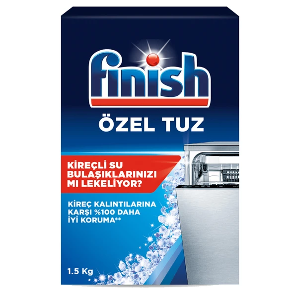 Finish Bulaşık Makinesi Tuzu 1500 G (8'li Paket) ürün görseli 1