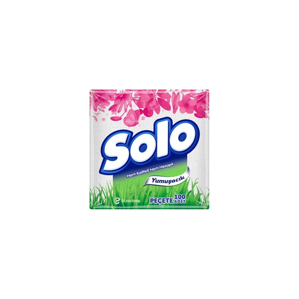 Solo Peçete 100 Yaprak (8'li Paket) ürün görseli 1