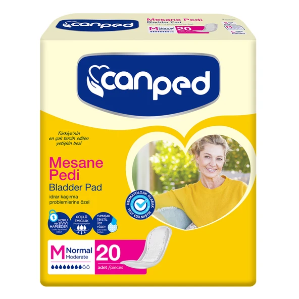 Canped Mesane Pedi Avantaj Paketi Normal 20'li (4'li Paket) ürün görseli 1