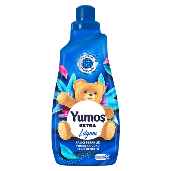 Yumoş Extra Konsantre Çamaşır Yumuşatıcısı Lilyum 1440 ML 60 Yıkama (6'li Paket) ürün görseli 1
