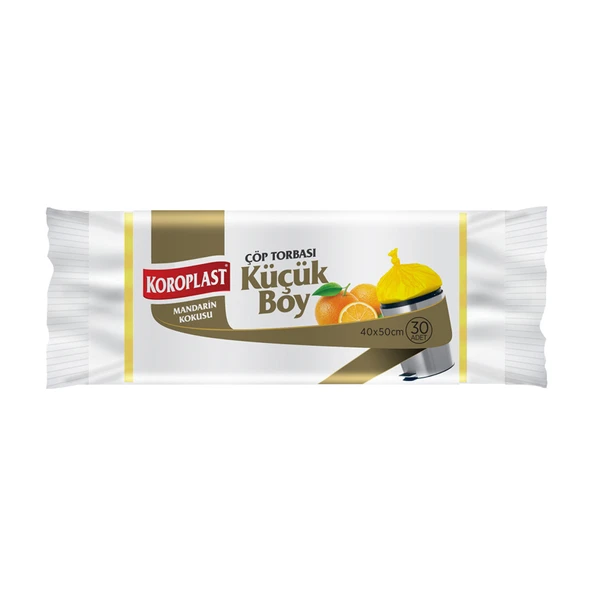 Koroplast Mandarin Çöp Torbası Küçük Boy 30'lu (5'li Paket) ürün görseli 1