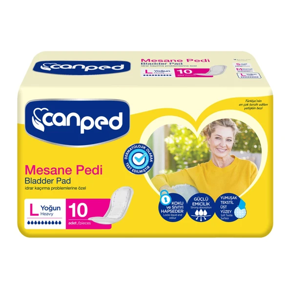 Canped Mesane Pedi Yoğun 10'lu (5'li Paket) ürün görseli 1