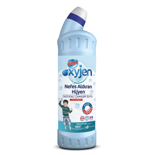 Bingo Oksijen Çamaşır Suyu Okaliptüs 750 Ml (6'li Paket) ürün görseli 1