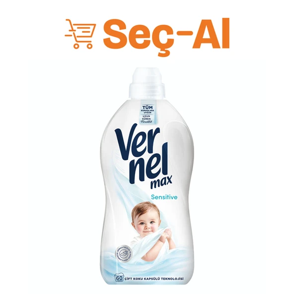 Vernel Max Sensitive 1.44 L (4'li Paket) ürün görseli 1