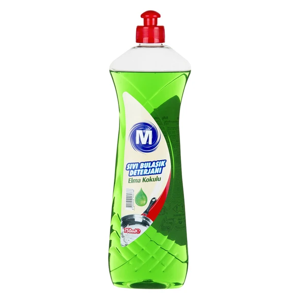 Migros Sıvı Bulaşık Deterjanı Elma Kokulu 750 Ml (8'li Paket) ürün görseli 1