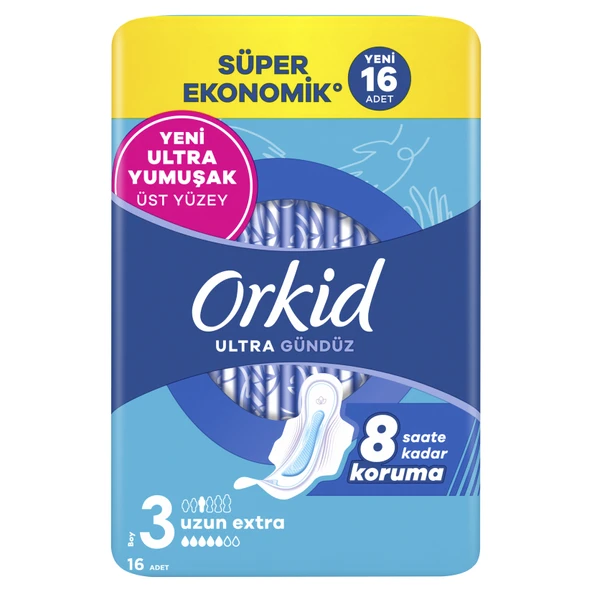 Orkid Ultra Uzun Ekstra 16'lı (6'li Paket) ürün görseli 1