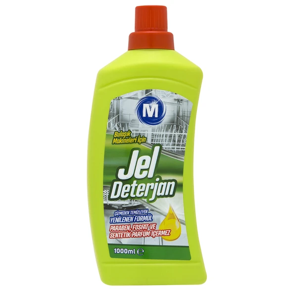 Migros Bulaşık Makinesi Jel Deterjan 1 Lt (8'li Paket) ürün görseli 1