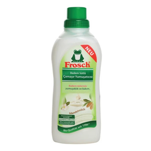 Frosch Badem Sütlü Çamaşır Yumuşatıcısı 750 Ml (8'li Paket) ürün görseli 1