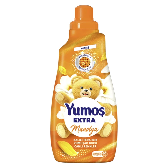 Yumoş Extra Manolya Konsantre Yumuşatıcı 1.440 Ml (3'li Paket) ürün görseli 1