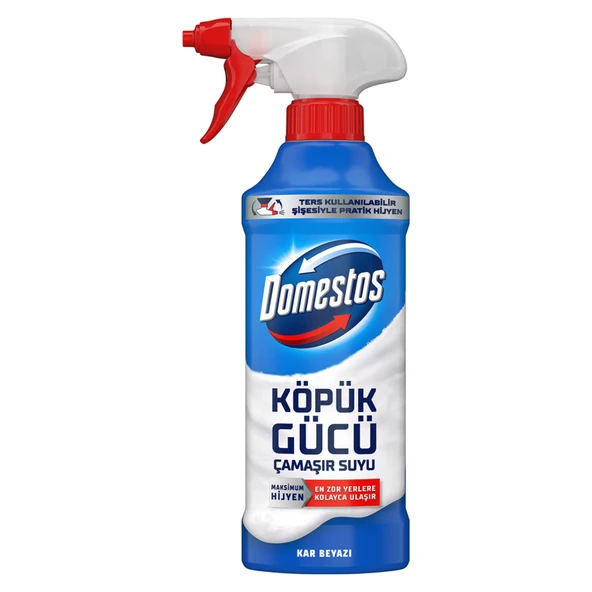 Domestos Köpük Gücü Kar Beyaz Çamaşır Suyu 450 Ml (3'li Paket) ürün görseli 1