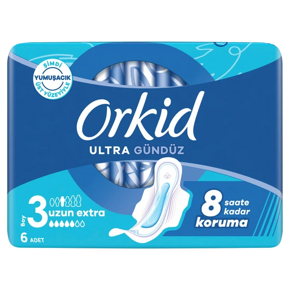 Orkid Ultra Extra Uzun Gece 6'lı (7'li Paket) ürün görseli 1