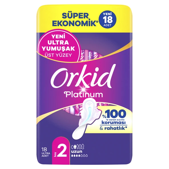 Orkid Platinum Uzun 18'li (5'li Paket) ürün görseli 1