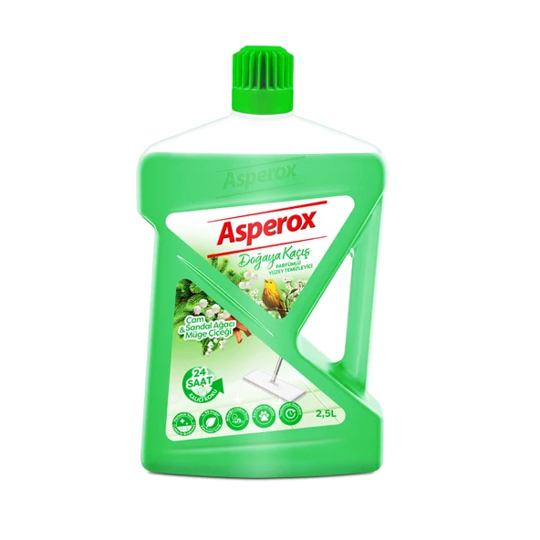 Asperox Yüzey Temizleyici Doğaya Kaçış 2.5 L (8'li Paket) ürün görseli 1