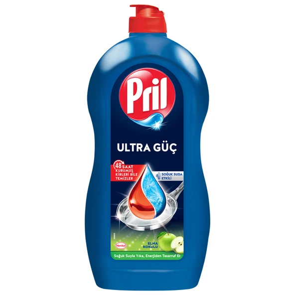 Pril Amasya Elması Kokulu Bulaşık Deterjanı 1.306 L (4'li Paket) ürün görseli 1
